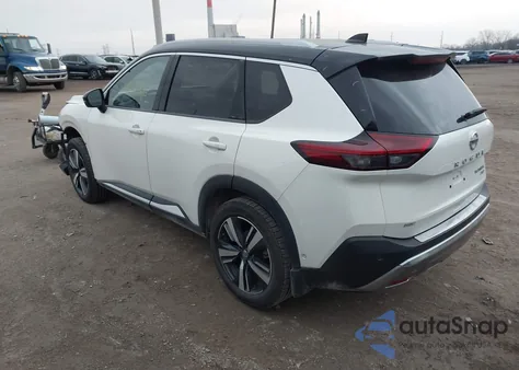 2021 Nissan Rogue Platinum Intelligent Awd from USA, damaged, VIN JN8AT3DD7MW314181